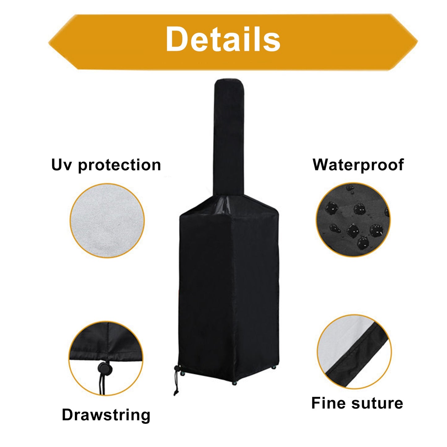 Robuste Outdoor-Pizzaofen-Abdeckung, Brotofen, Grill, wasserdichter Staubschutz