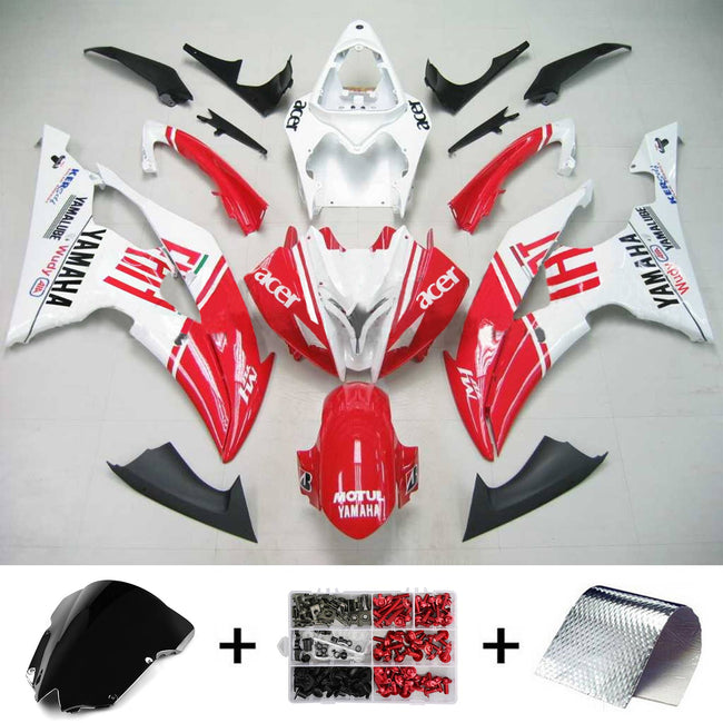 Amotopart Verkleidung fit für Yamaha YZF 600 R6 2008-2016