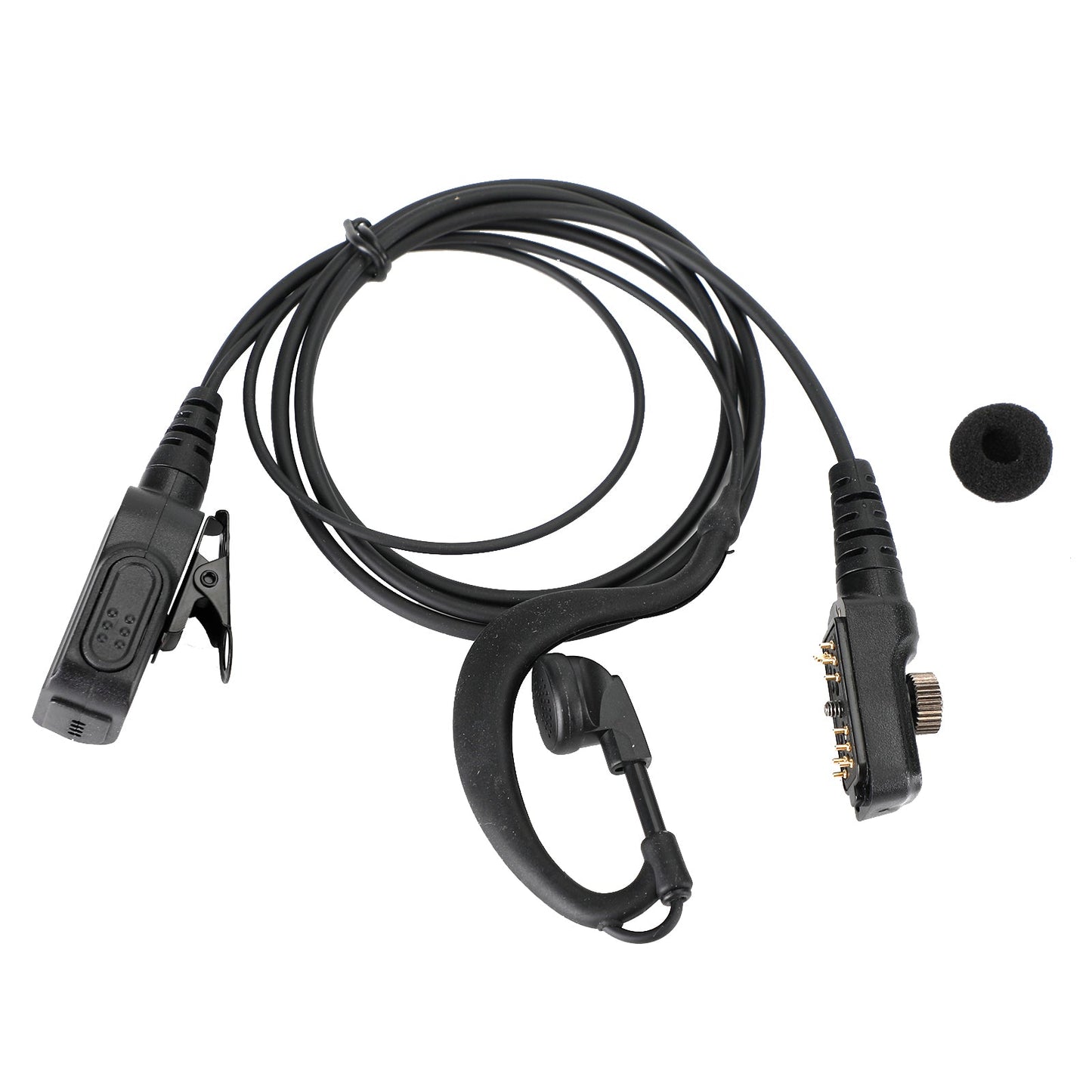 Headset Oval PTT in einem Walkie-Talkie für HYT PD752 PD782 PD785 PD785G PT580H