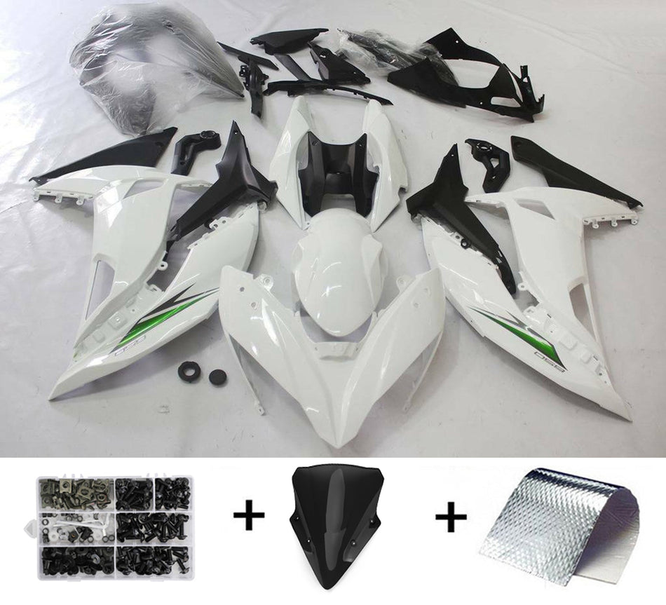 Amotopart Kawasaki Ninja 650 EX650 2017-2019 Injektionsabzugs Kit Kunststoff
