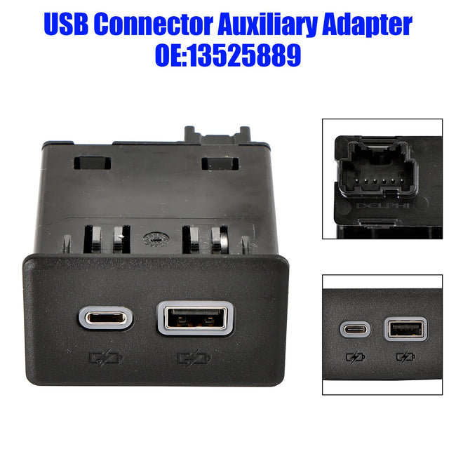 USB-Anschluss-Hilfsadapter 13525889 für Silverado Sierra 1500 2500 3500