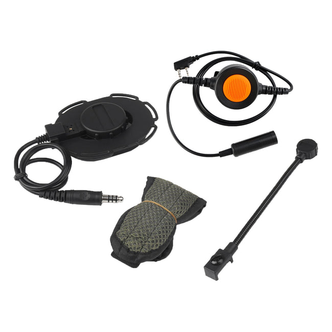 Z Tactical HD03 Bowman Elite II Headset 6-Pin PTT für TH-D7 TH-F6 TH-K2 TH-21