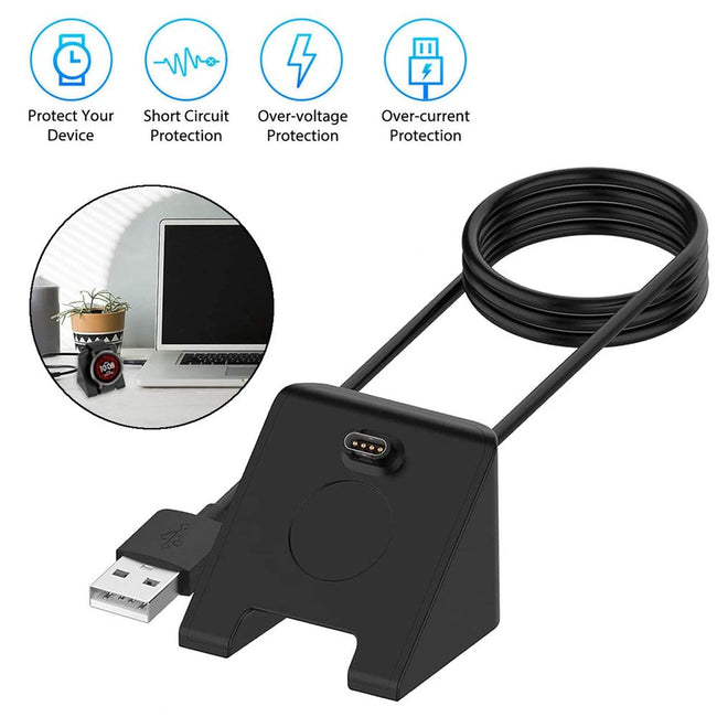 USB-Ladestation Dock Kabel Ladegerät fit für Garmin Fenix 5 5s 5x Plus Uhr