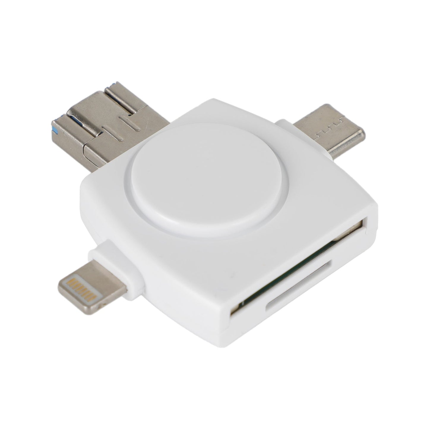 4 in 1 USB Micro SD TF Speicherkartenadapter Leseadapter für Android IOS