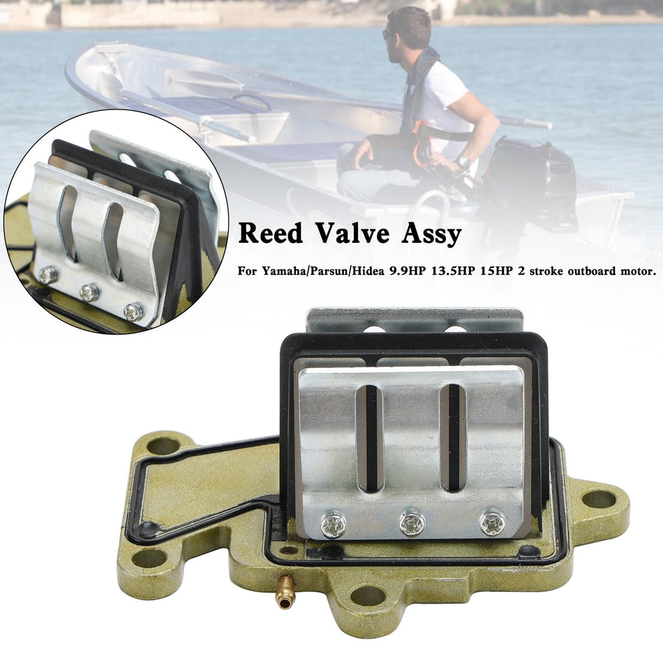 63V-13610-00 Membranventilbaugruppe 63W-13610 für Yamaha 2-Takt-Au?enbordmotor 9,9 PS 15 PS
