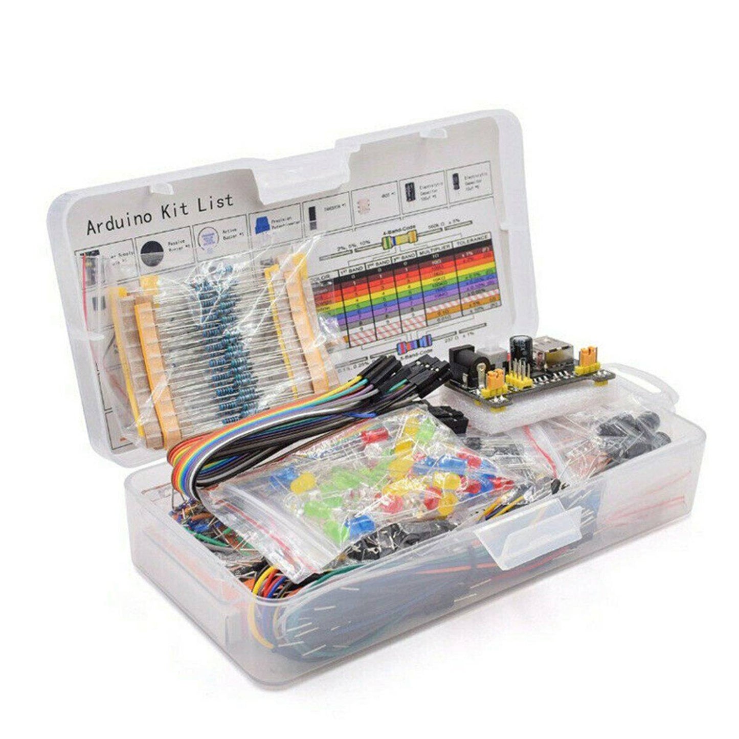 Kit de construction de projet électronique Ultimate Starter UNO R3 Kit pour ensemble d'apprentissage Arduino