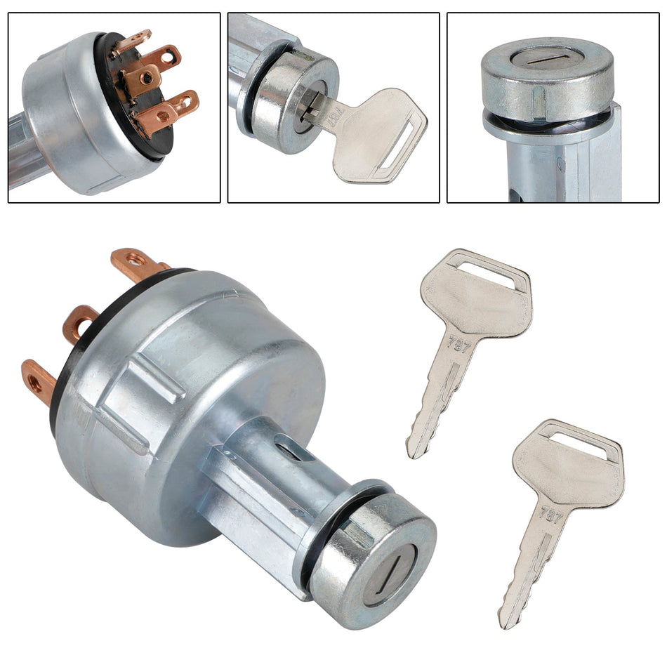 08086-10000 Zündschalter mit 2 Tasten für John Deere Kubota Yanmar Iseki