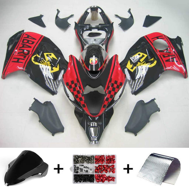 Amotopart Suzuki Hayabusa GSXR1300 1999-2007 Verkleidungskit Karosserie Plastik