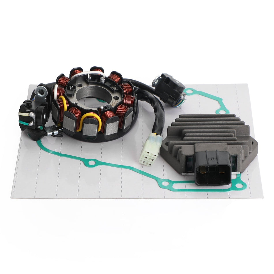 Magneto-Stator+Spannungsgleichrichter+Dichtung für Honda CRF 450 R CRF450R 2010-2012 Generisches Generikum