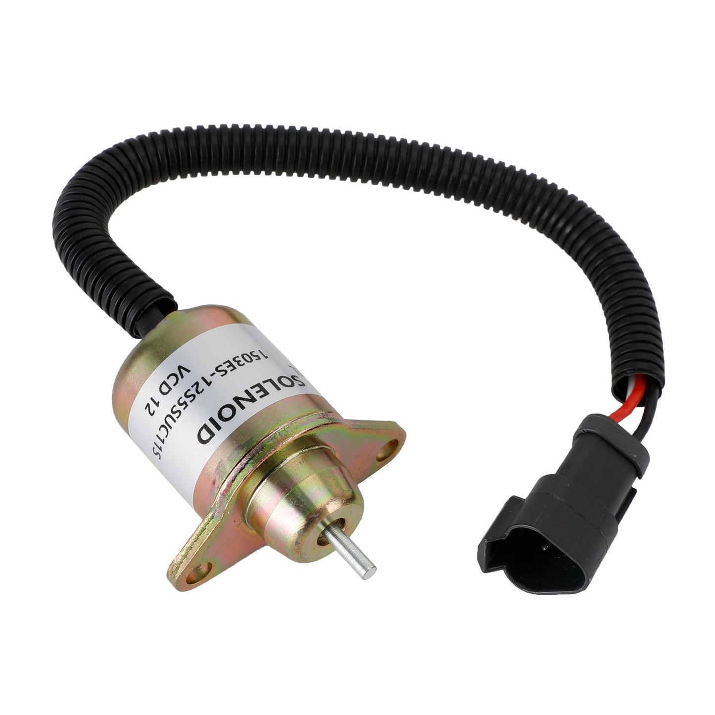 Solénoïde d'arrêt de carburant 1503ES-12S5SUC11S SA-4564 SA-4817 SA-4920 pour Yanmar