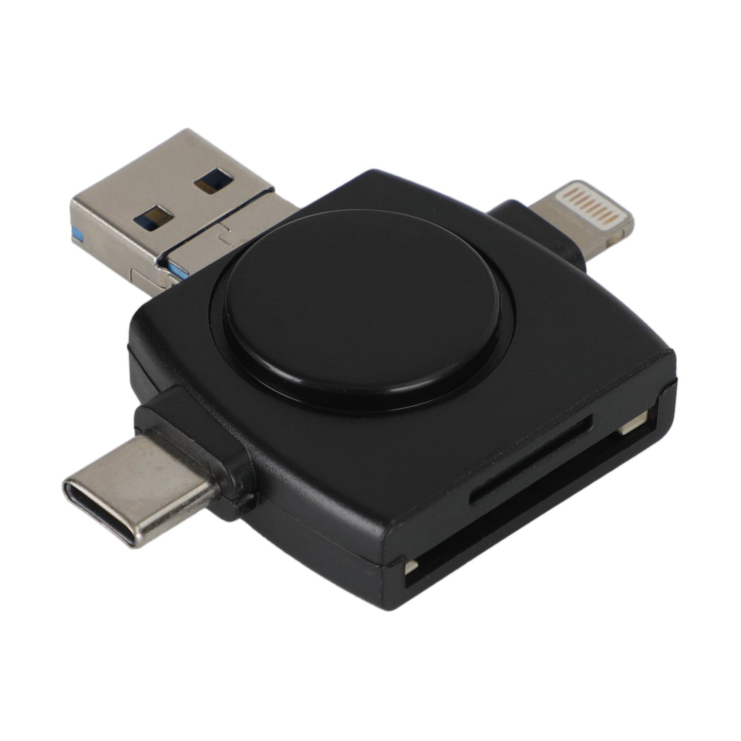 4 in 1 USB Micro SD TF Speicherkartenadapter Leseadapter für Android IOS
