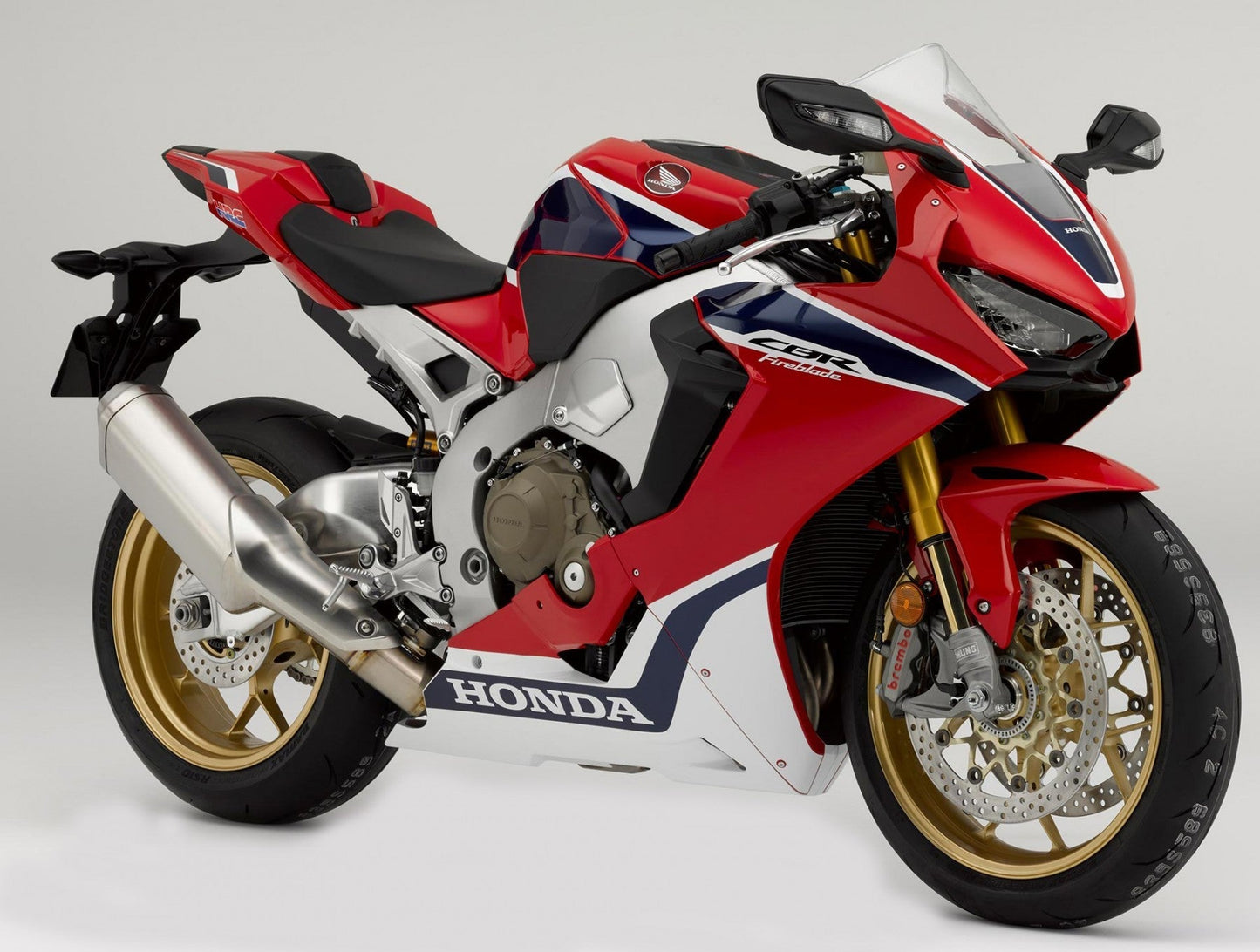 Amotopart Honda CBR1000RR 2017-2019 Kit de carénage Corps Plastique