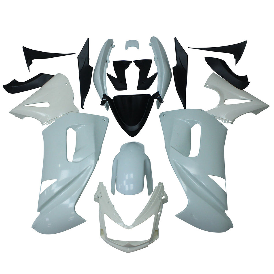 Amotopart Kawasaki ER6F/Ninja650 2006-2008 Verziehung Injektion unbemalt
