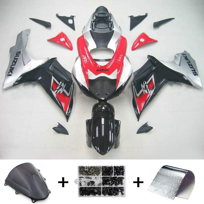 Amotopart Suzuki GSXR 600/750 2011-2022 K11 kit carénage carrosserie plastique ventre