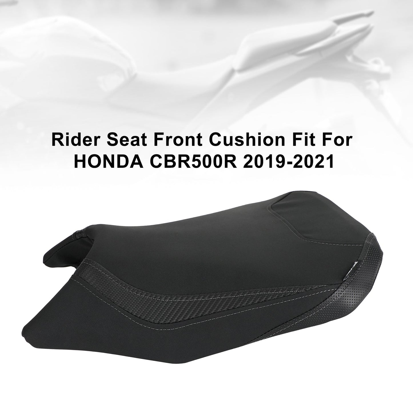 Komplette Kissenfahrer-Beifahrersitz für Honda CBR500R 19-21 2020 Rot