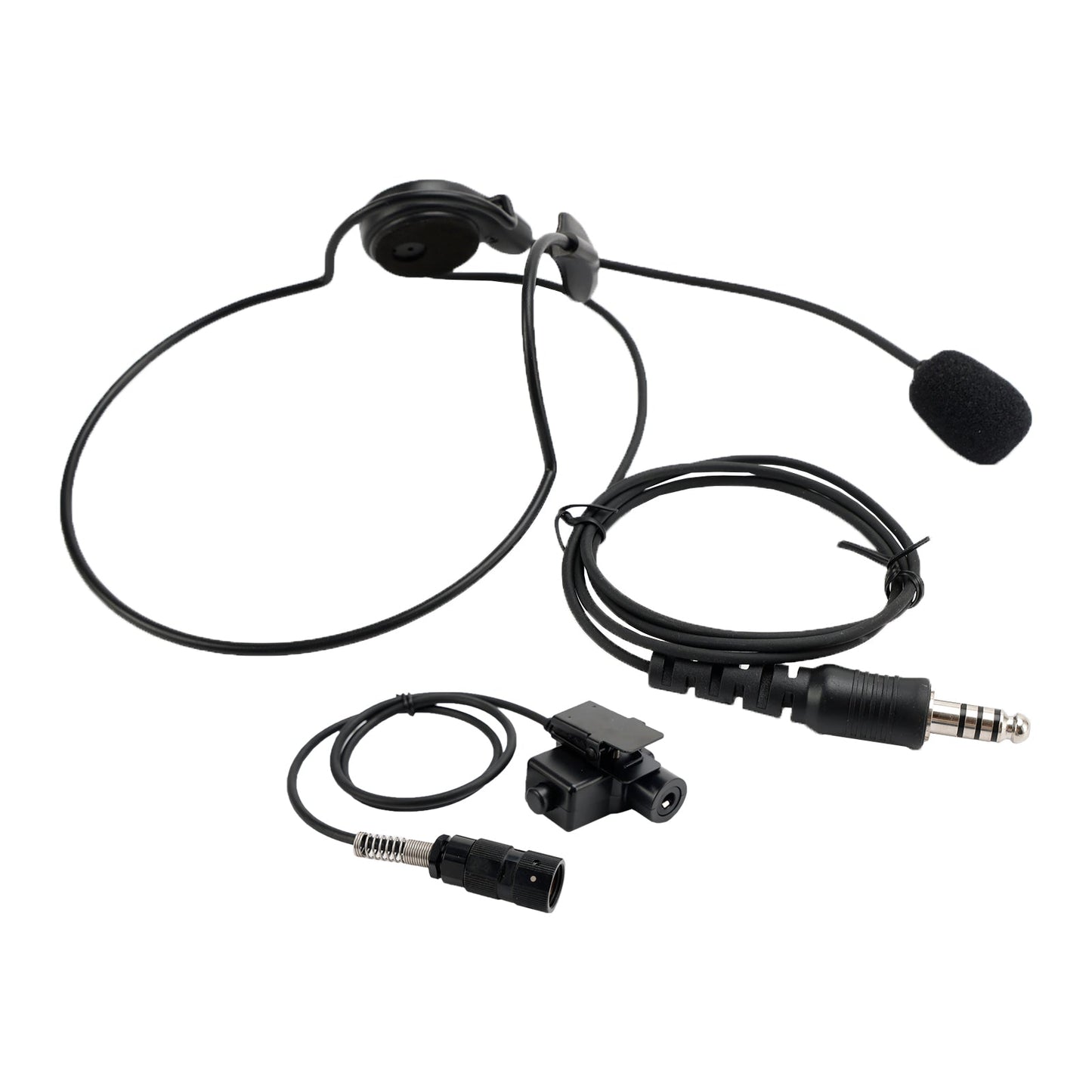 7,1-C7 Hinten Montieren Stecker Taktische Headset 6-Pin U94 PTT Für AN/PRC148 PRC152 U329