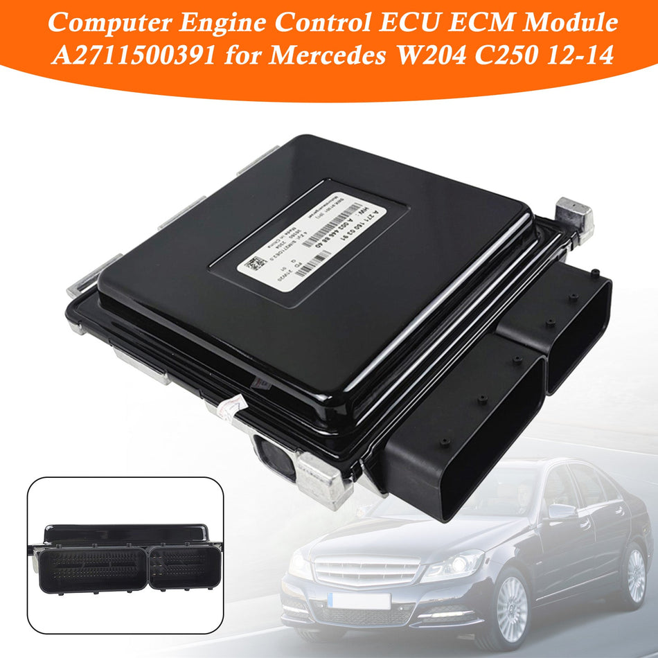 A2711500391 A0034468840 Computer Motorsteuerung ECU ECM Modul für Mercedes W204 C250 2012–2014