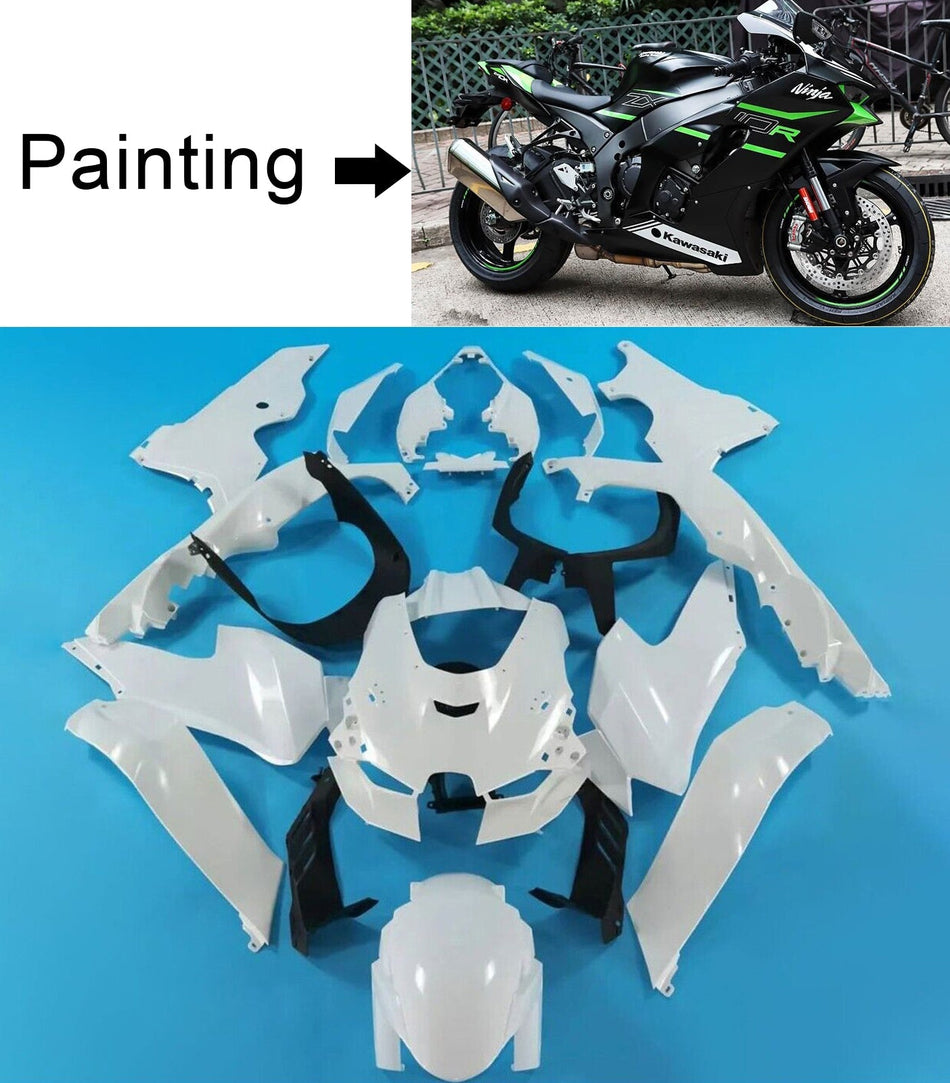 Amotopart Kawasaki ZX-10R ZX10R 2021-2023 Verkleidungskit Karosserie ABS
