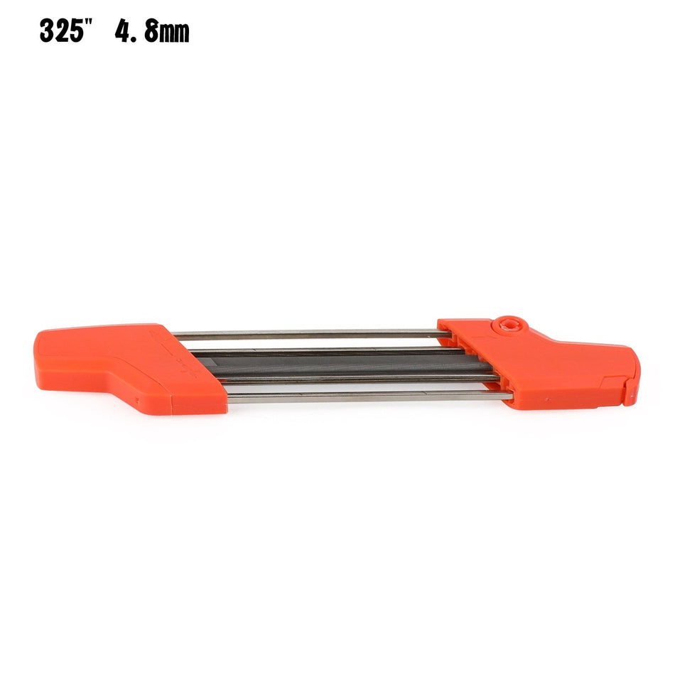 2 in 1 Kettens?genz?hne Schnellspitzer -Datei passen Stihl .325 "4,8 mm Kette
