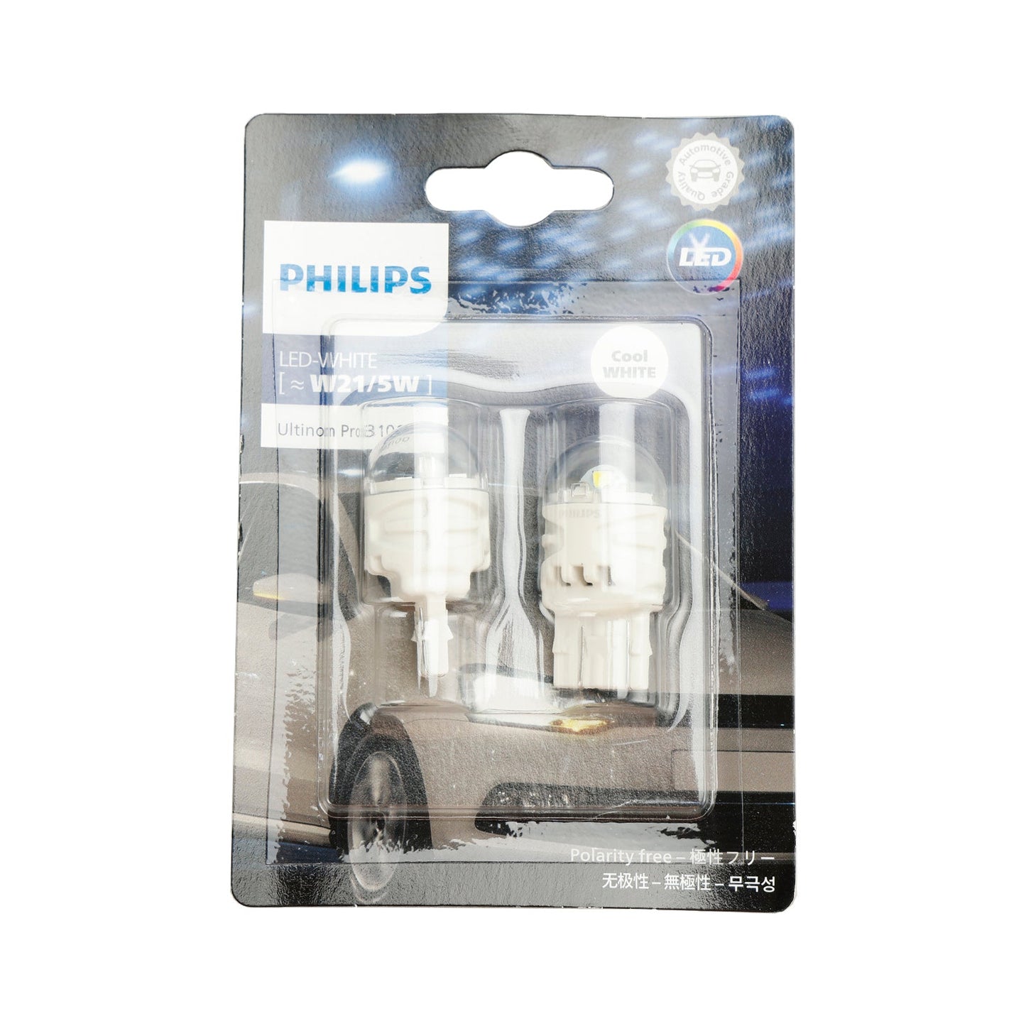 Für Philips 11066CU31B2 Ultinon Pro3100 LED-WEISS W21/5W 6000K W3x16d
