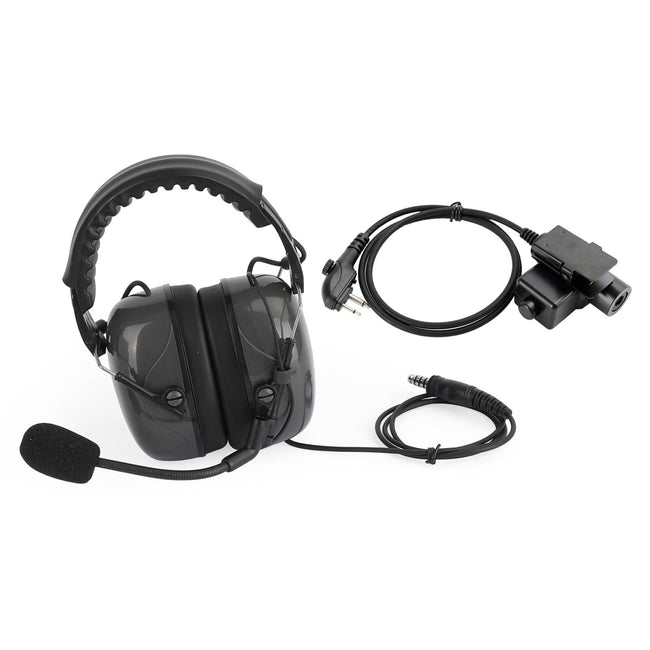 C5 Einstellbares Headset mit Ger?uschunterdrückung, 6-polig, U94 PTT für HYT TD500 TD510 TD520