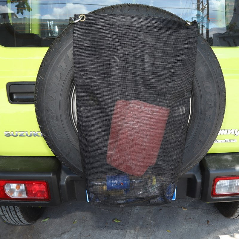 Coffre de sac de rangement pour poubelle de pneu de secours organisé pour Jimny JK JL TJ BJ40 BJ40L/PLUS