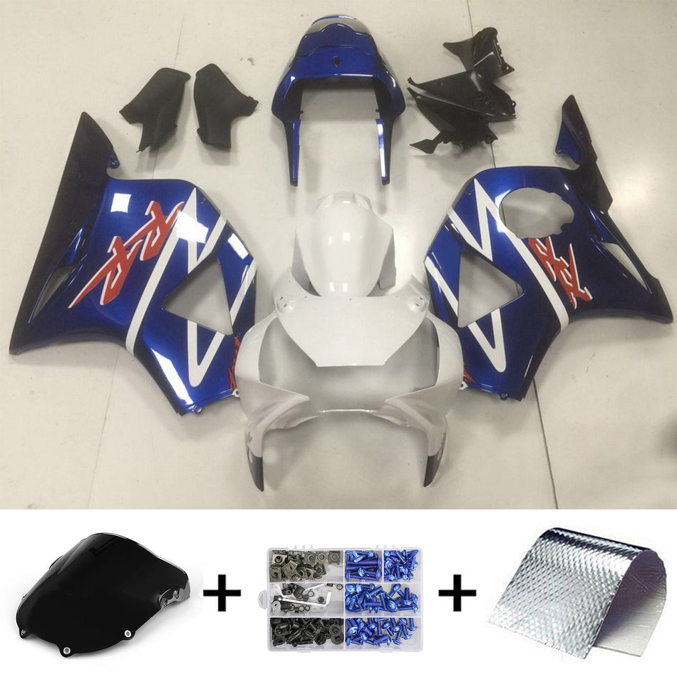 Amotopart Honda CBR900RR 893 1994-1995 Kit de carénage Corps Plastique ABS