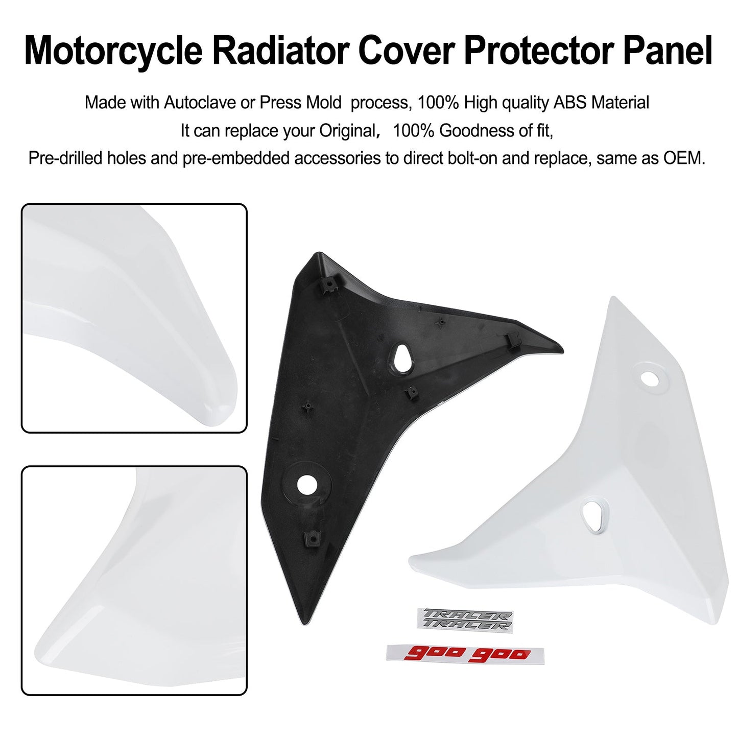 Caches latéraux de radiateur pour YAMAHA Tracer 900 GT 2018-2020