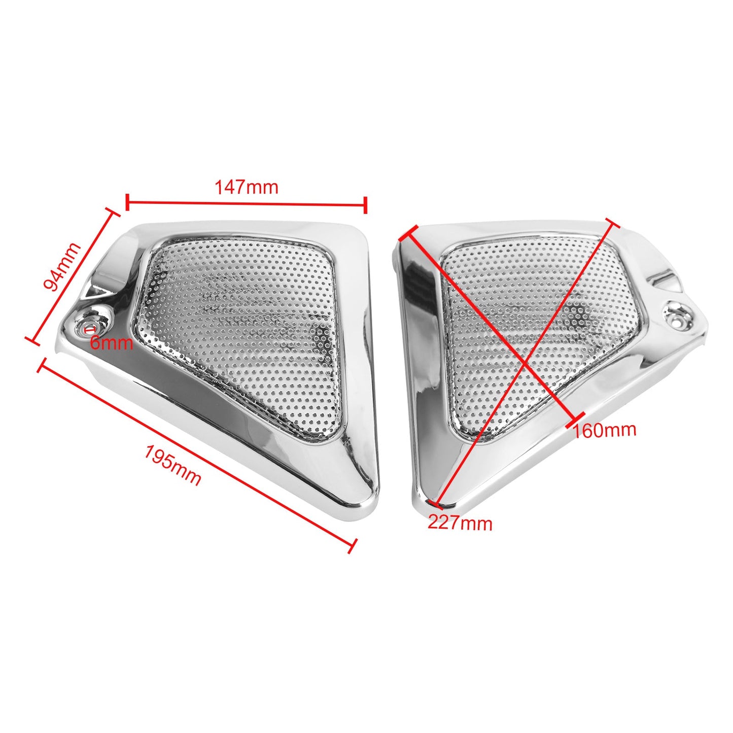 Airbox Rahmen Halsseeitenabdecke für V-Rod VRSCA Screamin Night Rod Special Generic