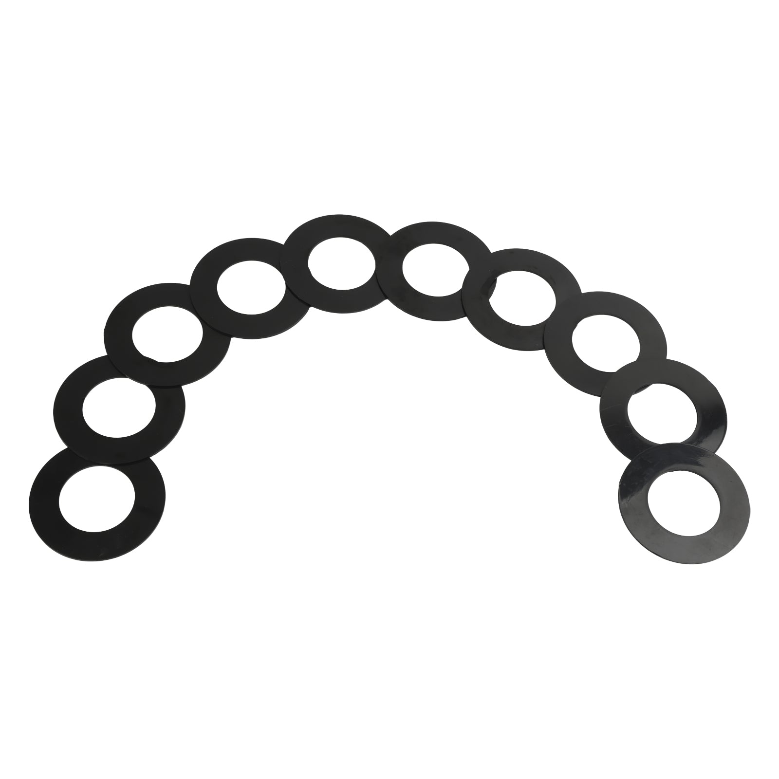 Plastic Shims 8Pcs 45mm Non-dismantling Bucket Pin Shim Kit For Caterpillar CAT Bobcat John Deere Komatsu Kubota Takeuchi Case Excavator And Skid Steer Loader 6 Mini Skid Steer Attachments - Foto 3