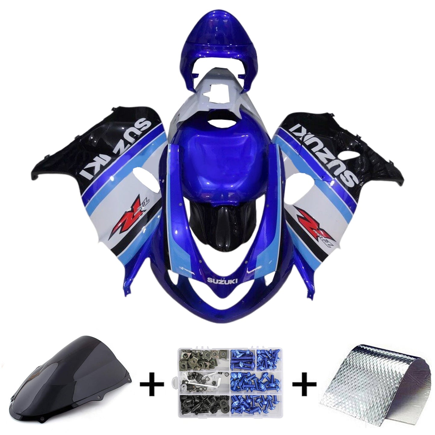 1998–2003 Suzuki TL1000R Einspritzverkleidungs-Set, Karosserie, Kunststoff, ABS